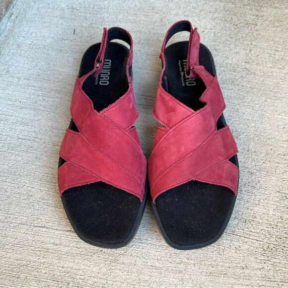 NEW Munro Micah Slingback Sandal Nubuck Sz 8.5 - Picture 3 of 8